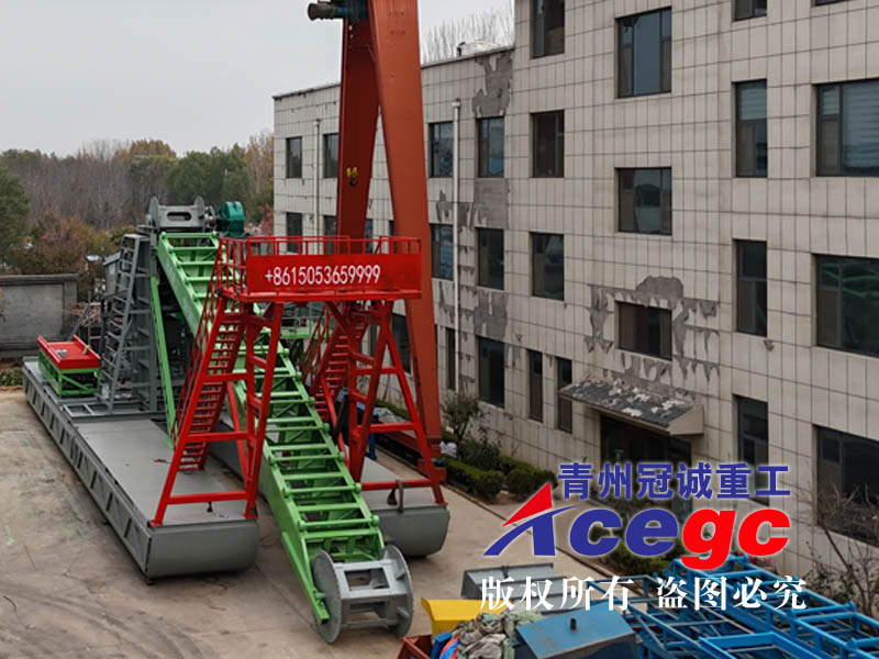 全自動(dòng)選礦離心機(jī)淘金船